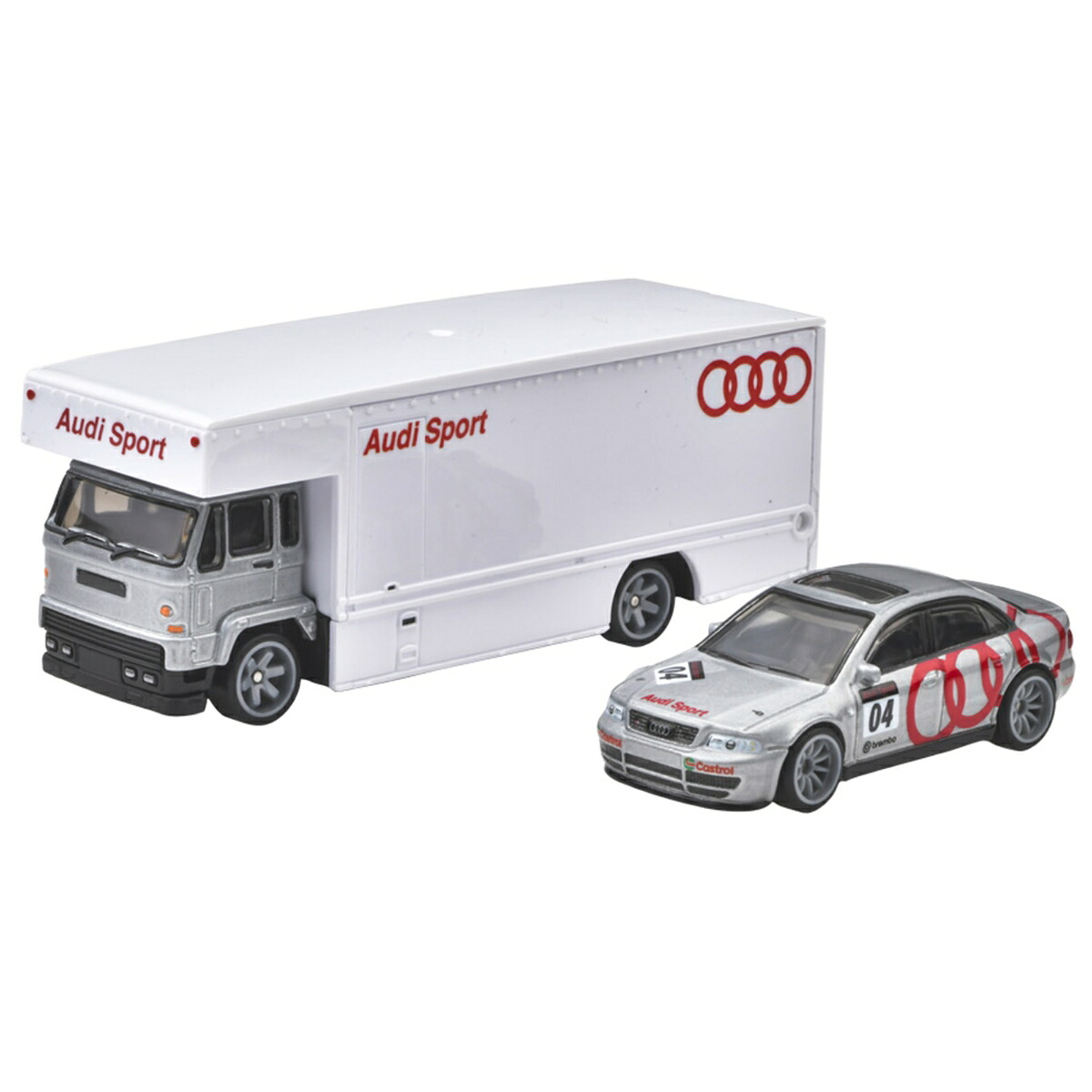 ホットウィール(HotWheels)チームトランスポートアソート乗り物おもちゃミニカー2台組×4セット入りBOX販売3歳からマルチ987F-FLF56