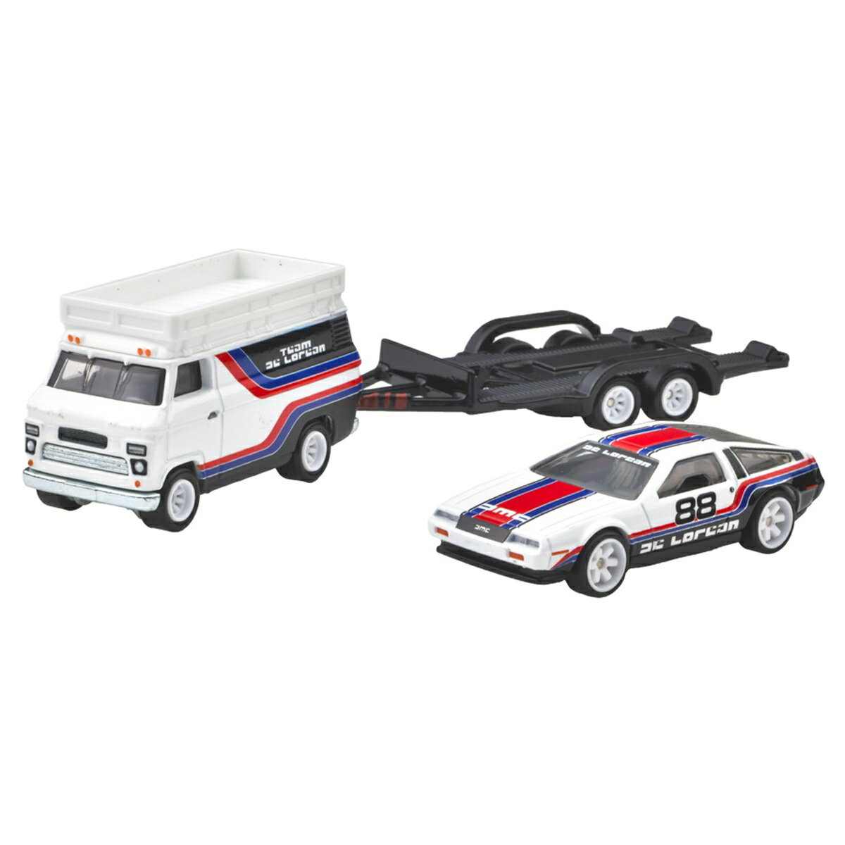 ホットウィール(HotWheels)チームトランスポートアソート乗り物おもちゃミニカー2台組×4セット入りBOX販売3歳からマルチ987F-FLF56