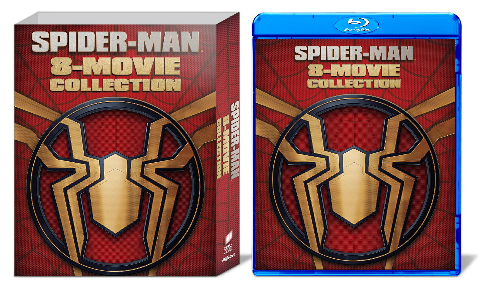 スパイダーマン(TM)8ムービー・コレクション(ブルーレイBOX)【Blu-ray】[トビー・マグワイア]