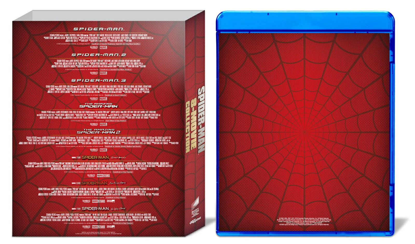 スパイダーマン(TM)8ムービー・コレクション(ブルーレイBOX)【Blu-ray】[トビー・マグワイア]