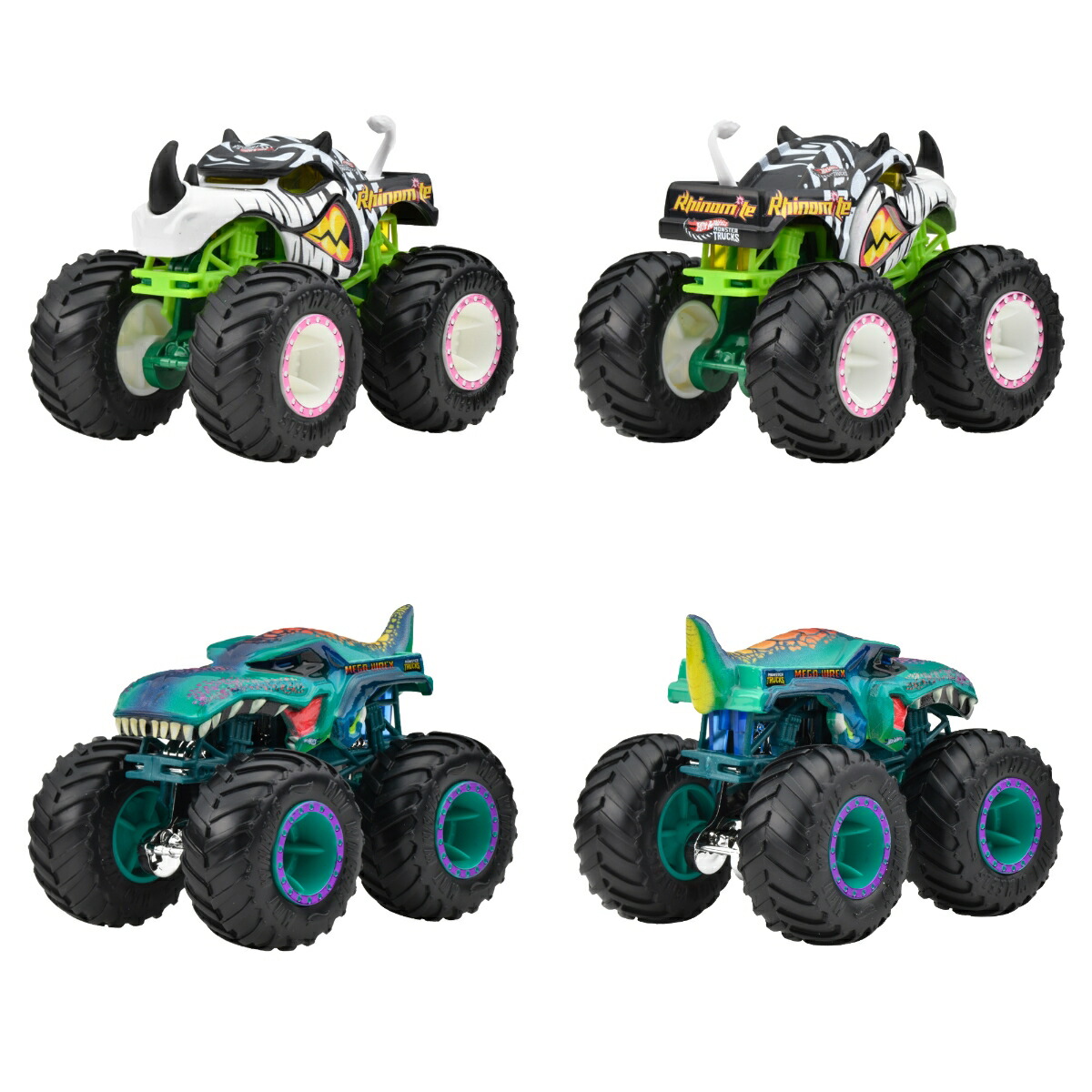 ホットウィール(HotWheels)モンスタートラック1:64アソート乗り物おもちゃミニカー8台入りBOX販売3歳からマルチ983F-FYJ44