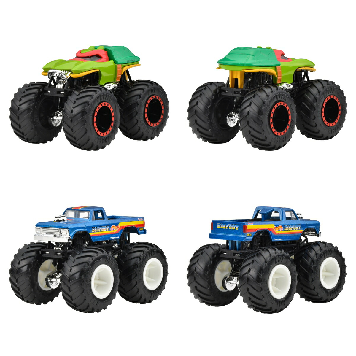 ホットウィール(HotWheels)モンスタートラック1:64アソート乗り物おもちゃミニカー8台入りBOX販売3歳からマルチ983F-FYJ44