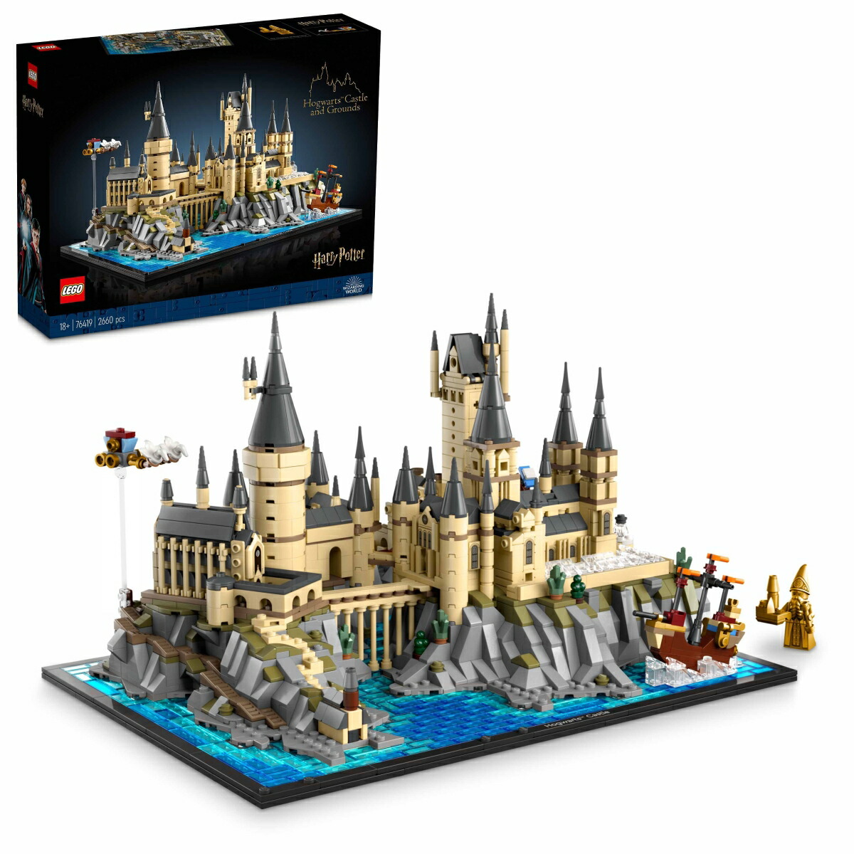 レゴ(LEGO) ハリー・ポッター ホグワーツ城全貌 【おもちゃ 玩具 プレゼント 誕生日 ブロック クリスマス 男性 女性 ハリーポッター グッズ 】 76419画像