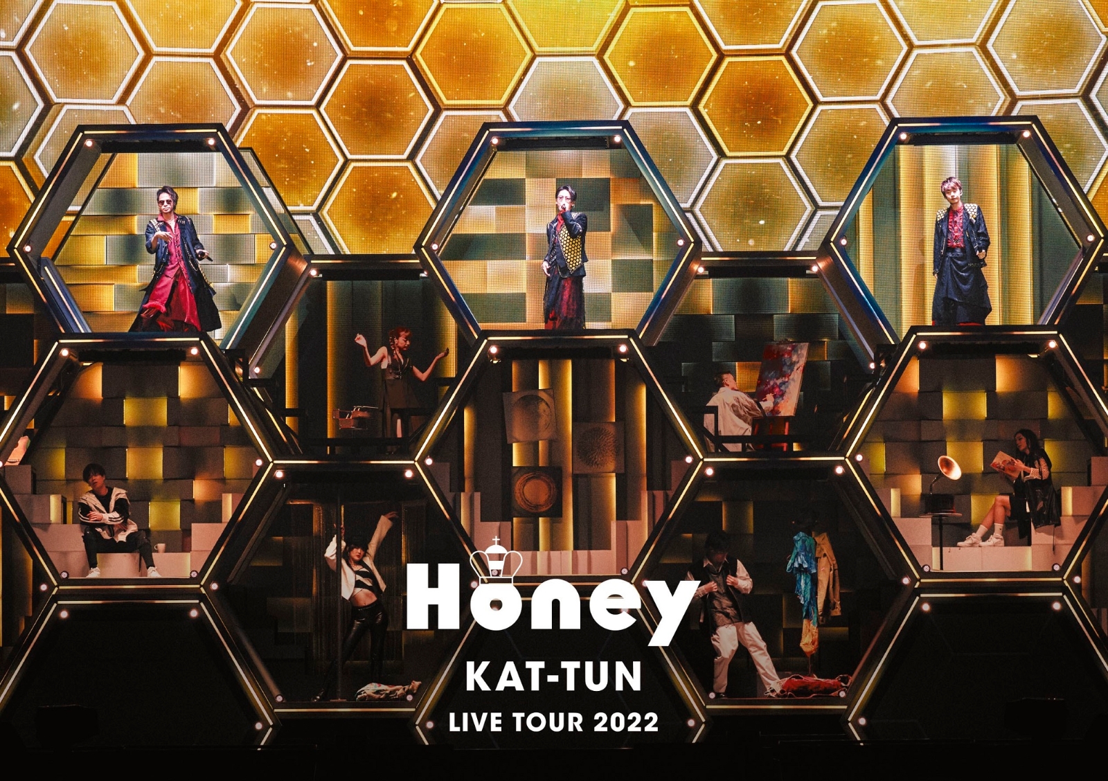 楽天ブックス: KAT-TUN LIVE TOUR 2022 Honey (通常盤DVD) - KAT-TUN 