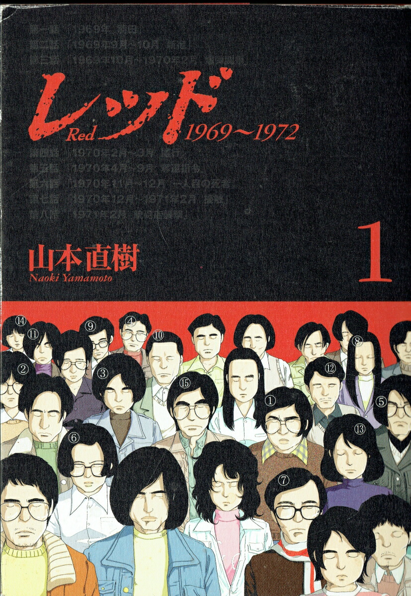 楽天ブックス レッド 1 1969 1972 山本直樹 漫画家 本