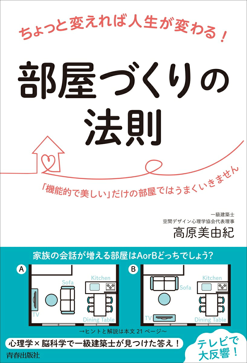 ちょっと変えれば人生が変わる！部屋づくりの法則[高原美由紀]