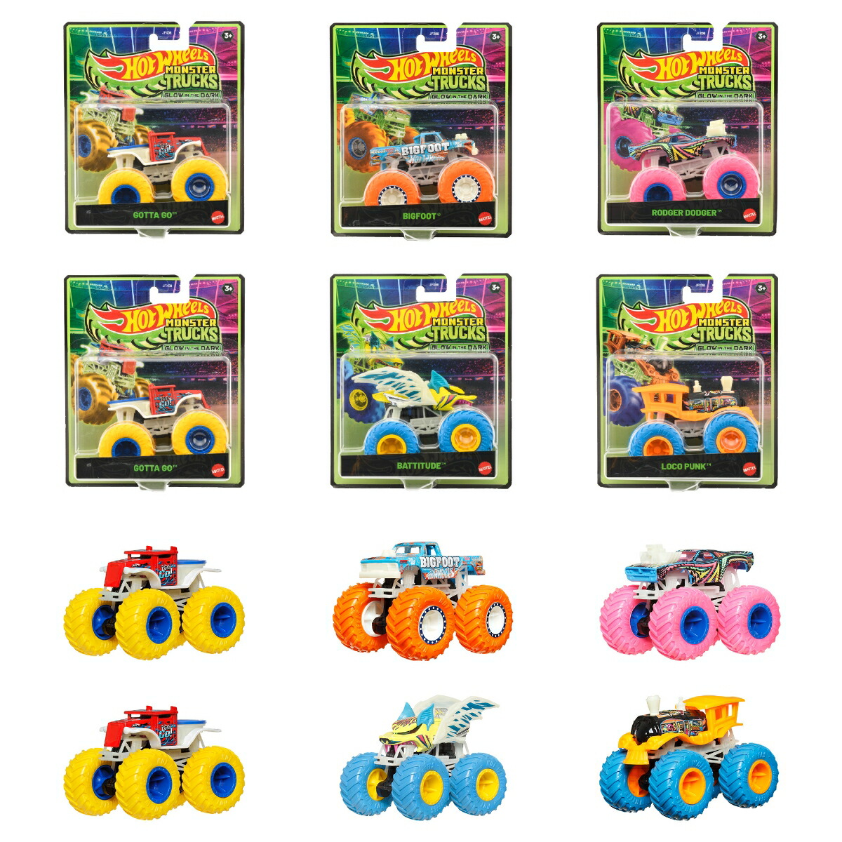 ۥåȥ(HotWheels)롪󥹥ȥåȾʪߥ˥6BOX3Фޥ986B-JFX08
