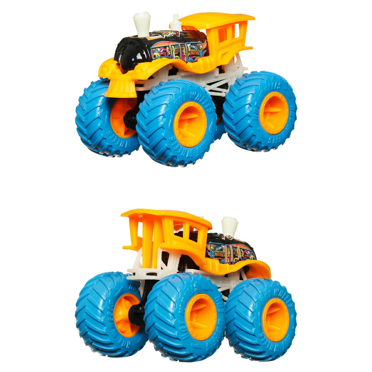 ホットウィール(HotWheels)光る！モンスタートラックアソート乗り物おもちゃミニカー6台入りBOX販売3歳からマルチ986B-JFX08