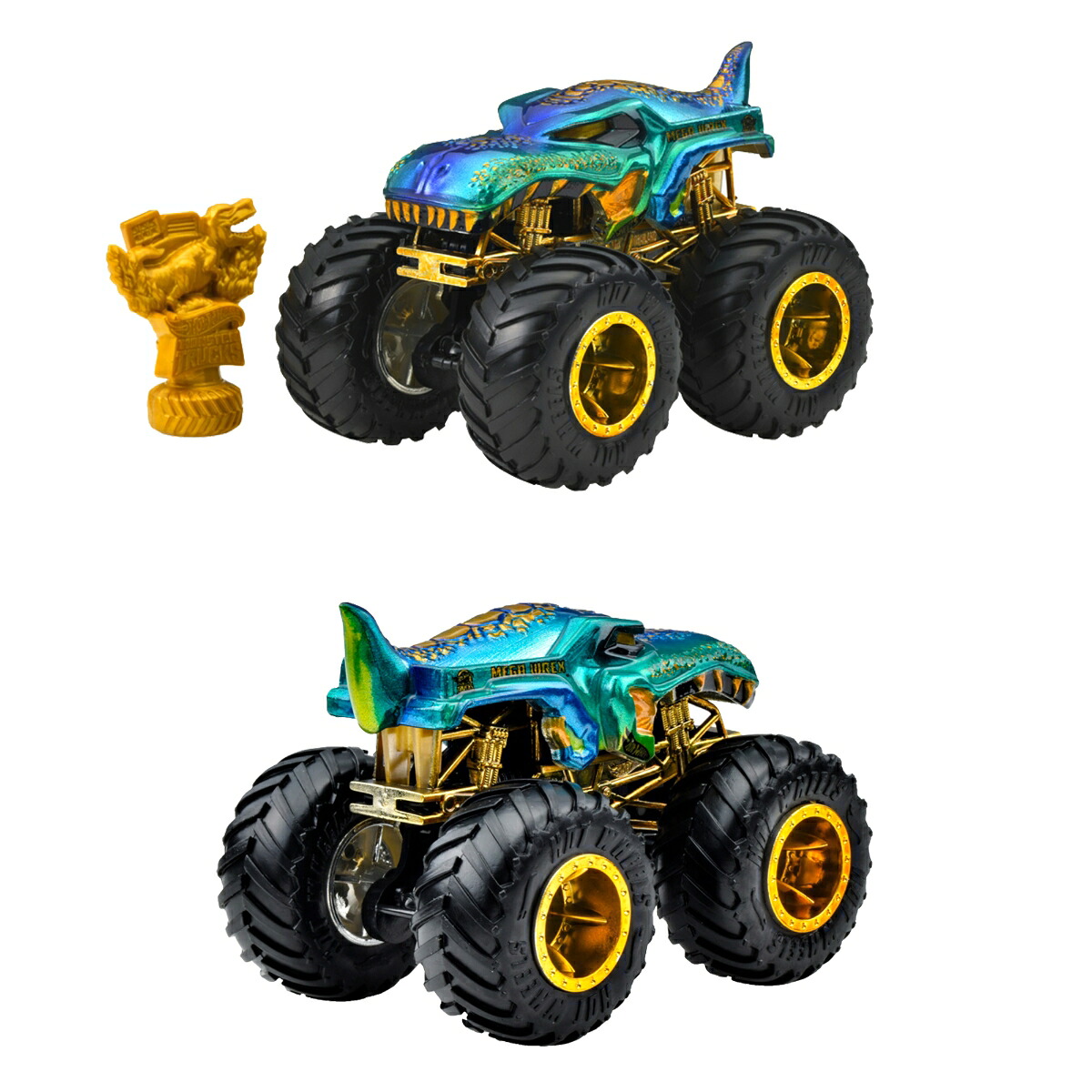 ホットウィール(HotWheels)モンスタートラックトロフィーチャンピオンアソート乗り物おもちゃミニカー6台入りBOX販売3歳からマルチ986B-JDV96