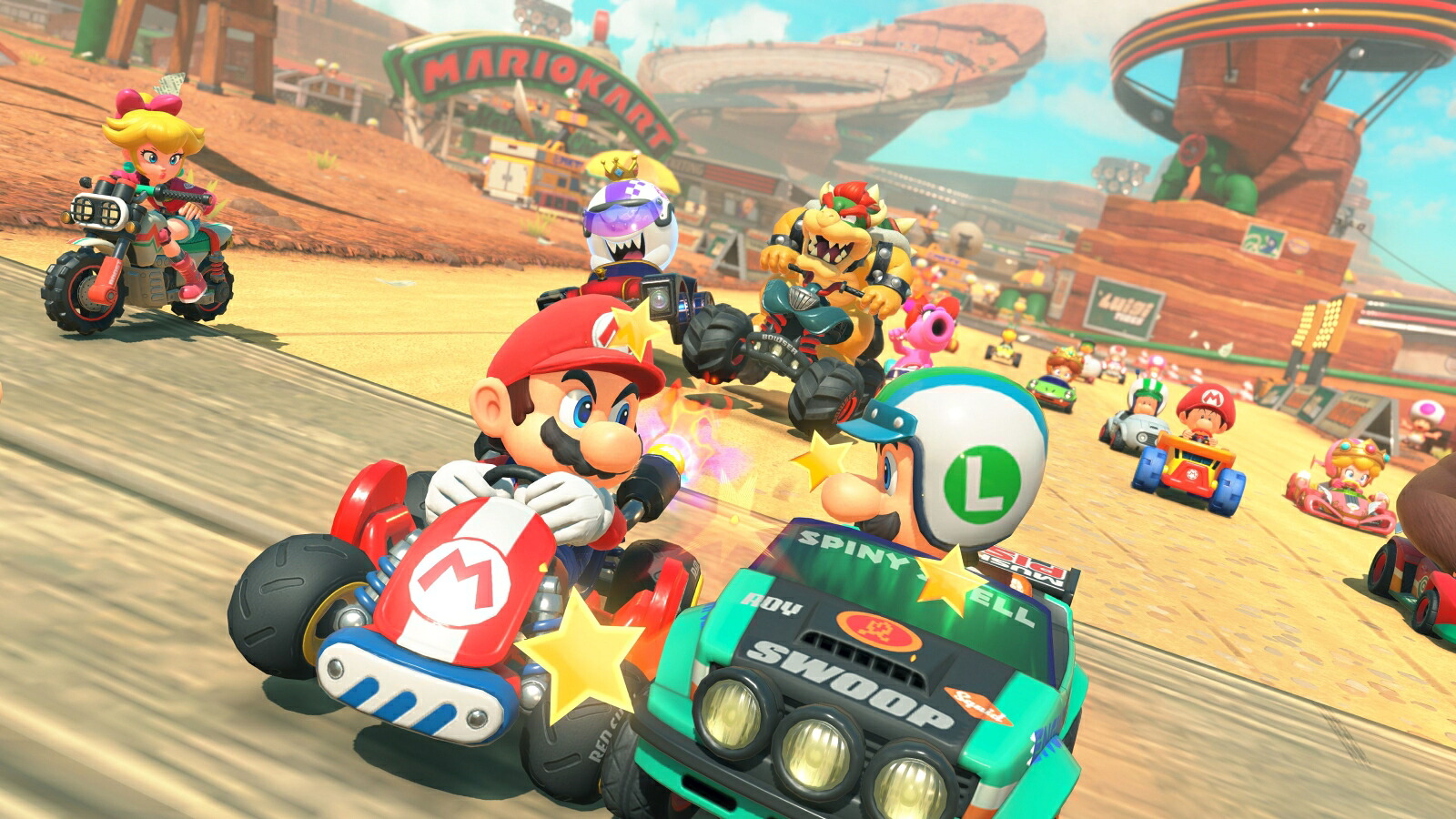 【楽天ブックス限定特典】マリオカートワールド(「スーパーマリオ」ステッカー2種)