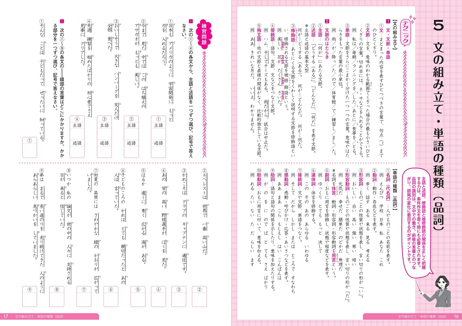中学入試親子で取りくむ入試の必修テクニック国語改訂新版（親子で取りくむシリーズ）