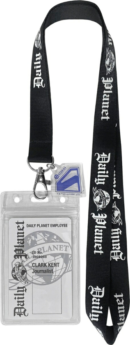 スーパーマン／カード付きネックストラップ画像