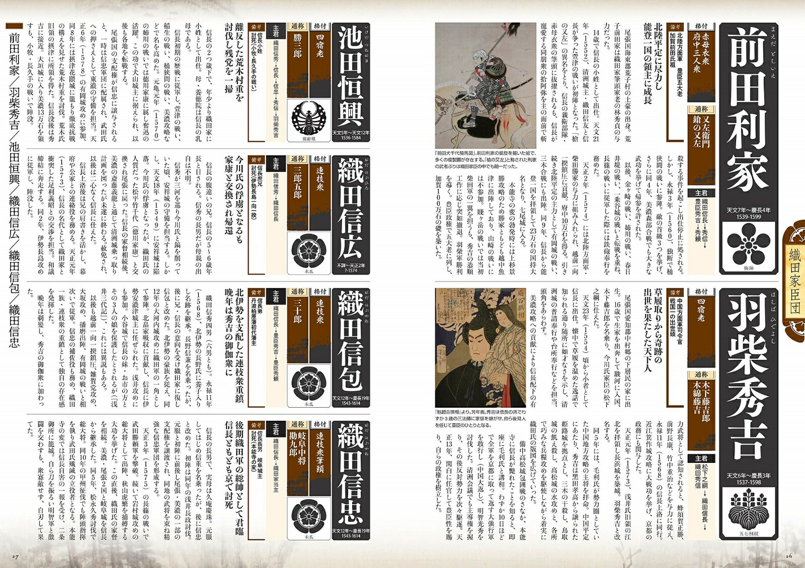 戦国大名家臣団大全乱世を駆け抜けた戦国武将を支えた256人の戦国群像