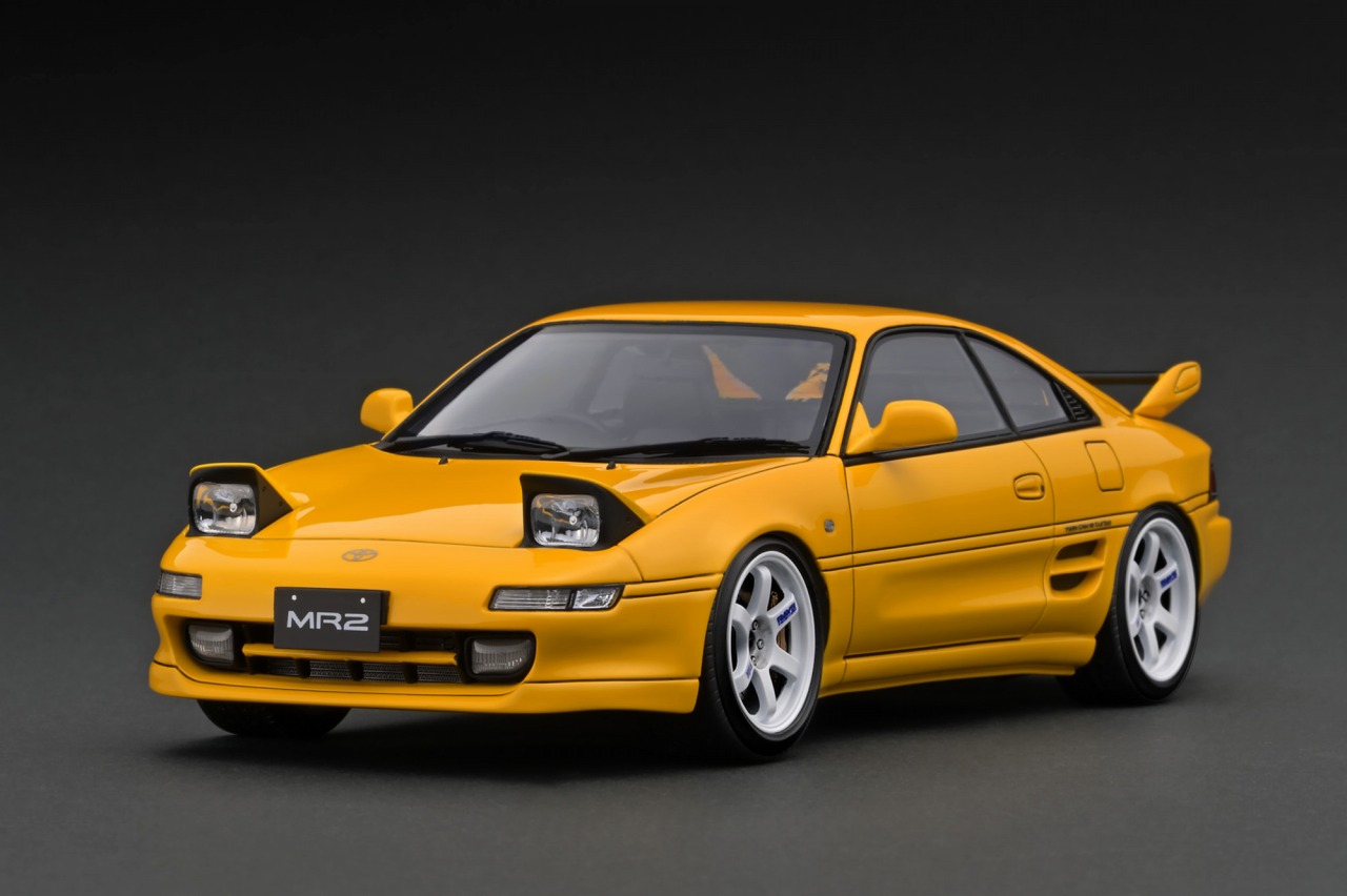 ignition model 1/18 Toyota MR2 (SW20) Yellow 【IG3333】 (ミニカー)