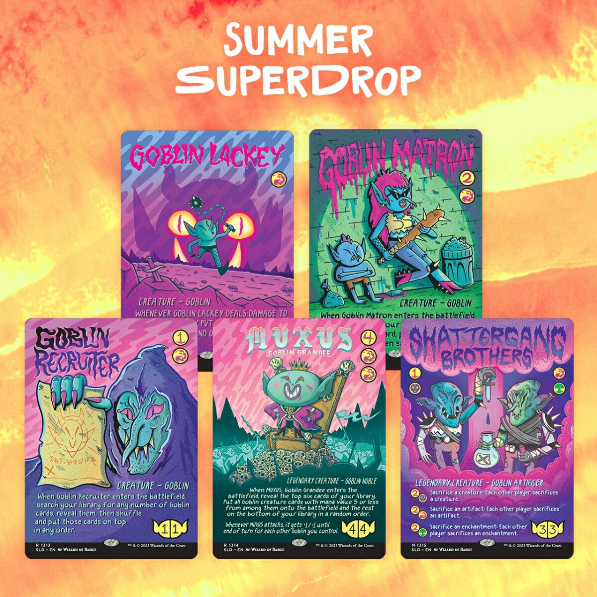 楽天ブックス マジック：ザ・ギャザリング Secret Lair Summer Superdrop 2023 Goblin