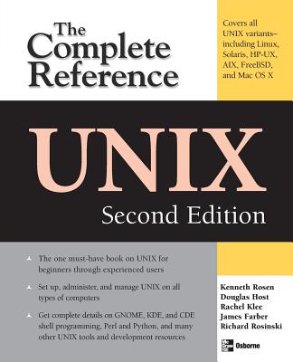 楽天ブックス Unix The Complete Reference Second Edition Kenneth Rosen 洋書