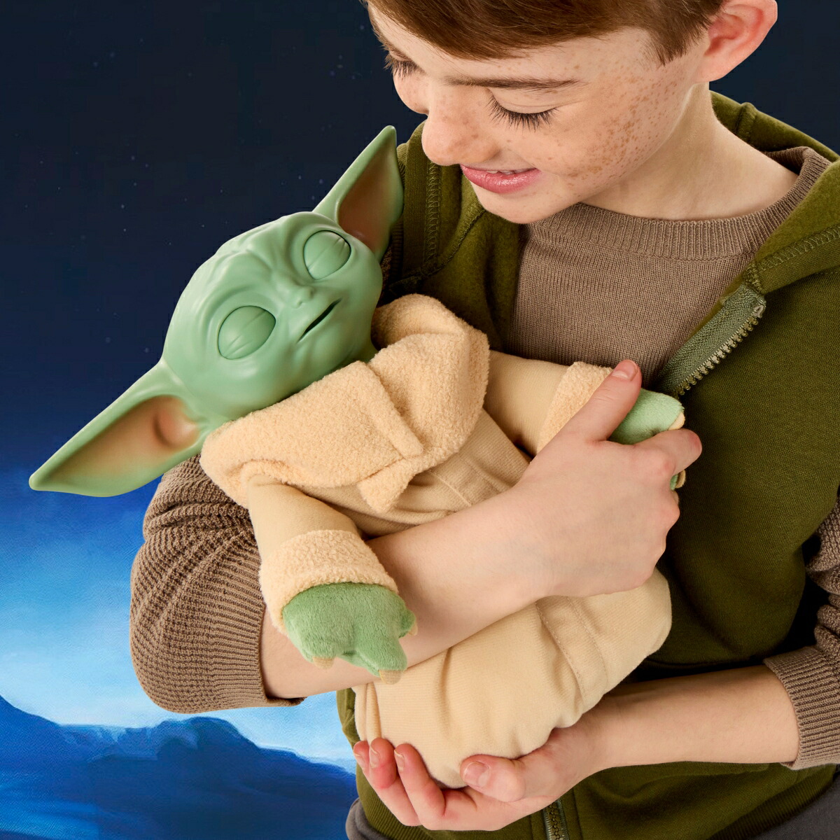 ハズブロ（Hasbro）STARWARSスター・ウォーズ／マンダロリアン・アンド・グローグーアクションバディグローグー25.0cm、インタラクティブぬいぐるみ、アクションフィギュア、4歳以上のお子様向けおもちゃG3088正規品