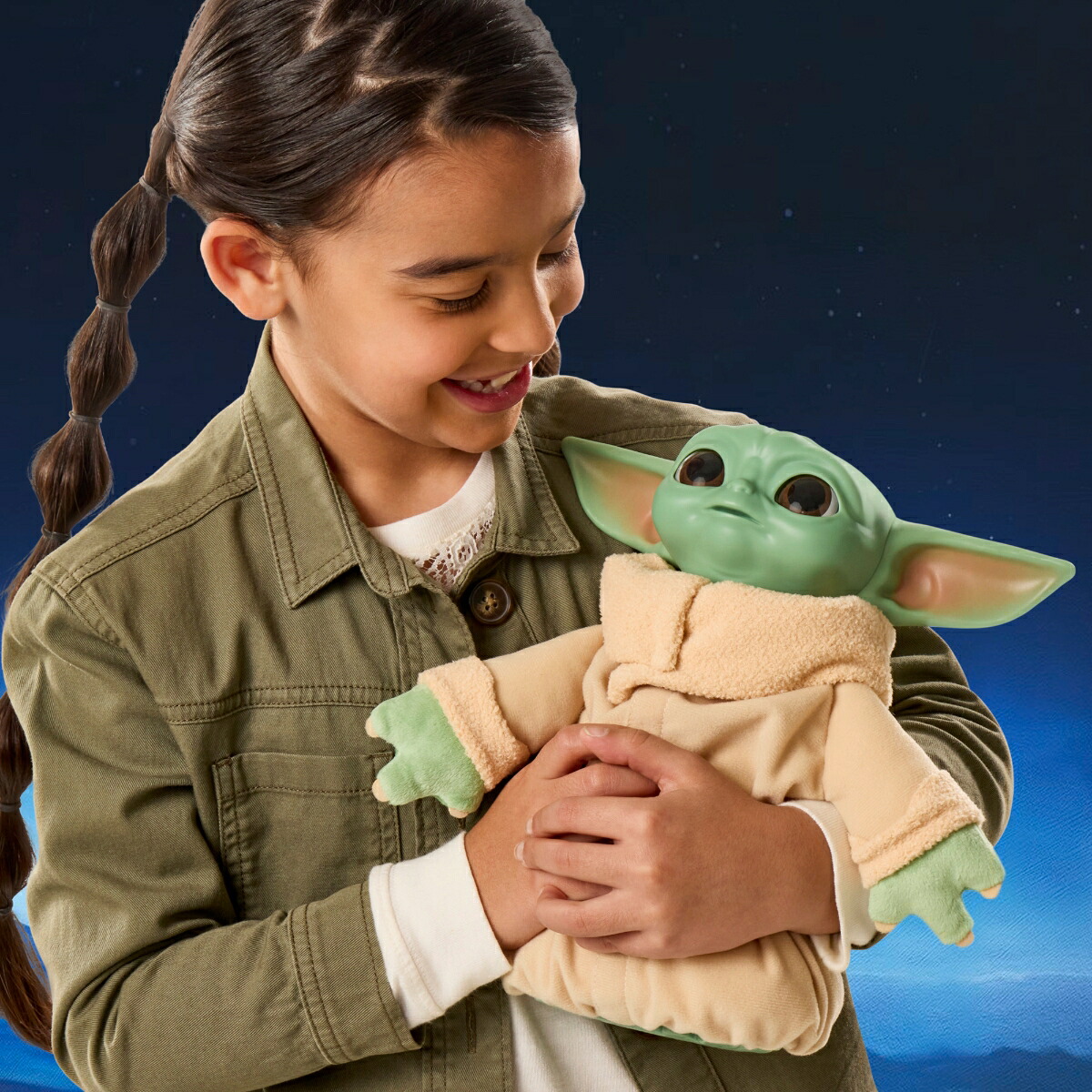 ハズブロ（Hasbro）STARWARSスター・ウォーズ／マンダロリアン・アンド・グローグーアクションバディグローグー25.0cm、インタラクティブぬいぐるみ、アクションフィギュア、4歳以上のお子様向けおもちゃG3088正規品