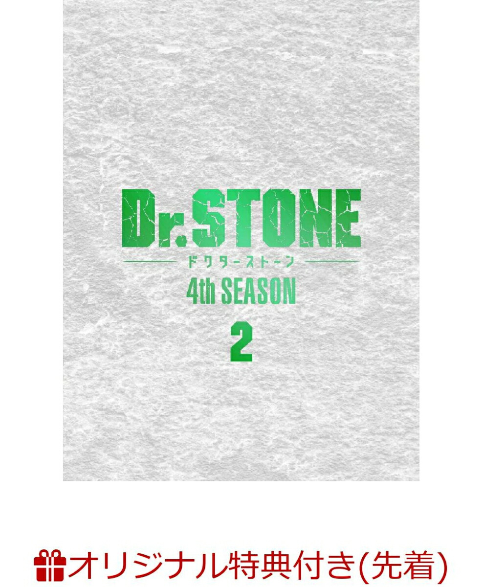 【楽天ブックス限定先着特典】『Dr．STONE』 4th SEASON DVD BOX 2 初回生産限定版(描き下ろし(あさぎりゲン)アクリルキーホルダー+描き下ろし(あさぎりゲン)缶バッジ(57mm))画像