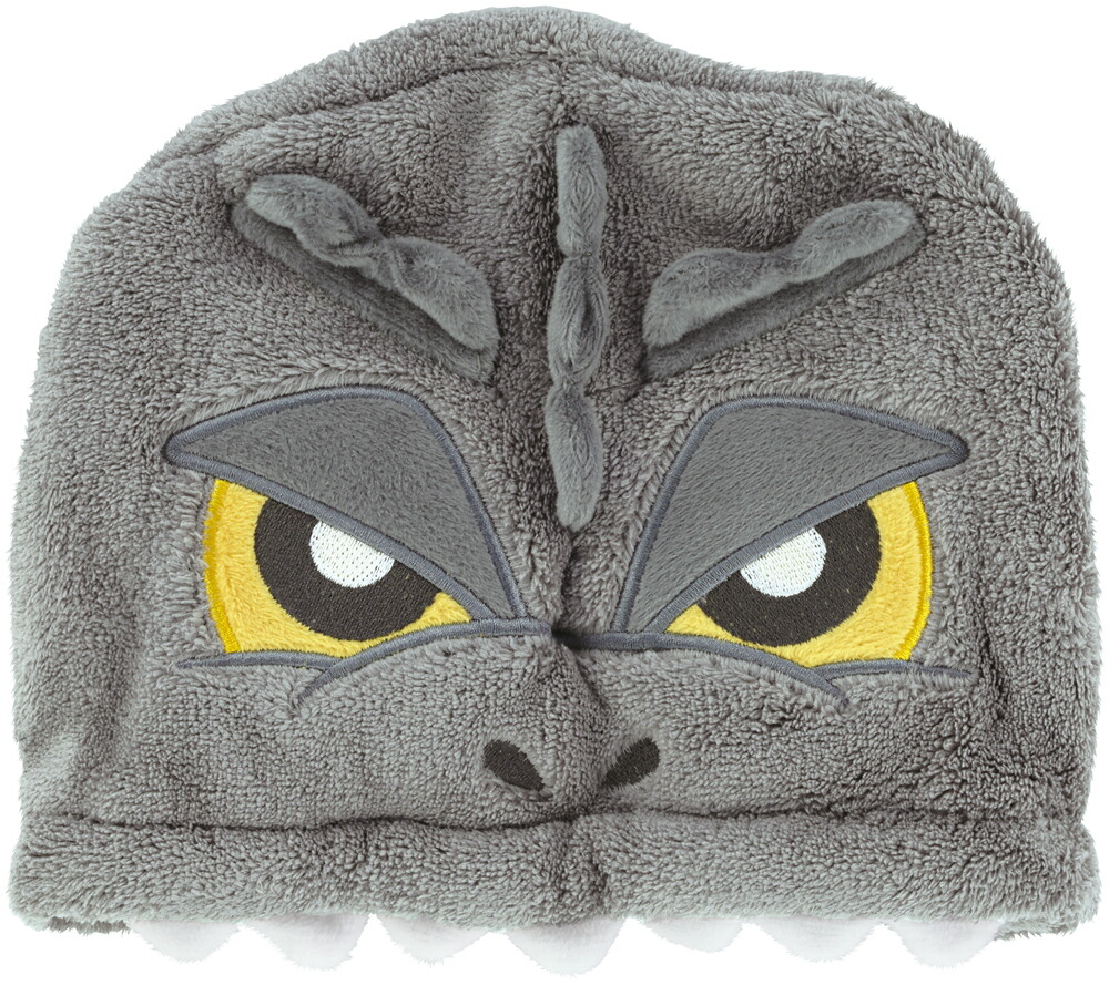 特撮怪獣 ゴジラ　タオルキャップ 吸水 速乾 キャラクター ヘアキャップ画像