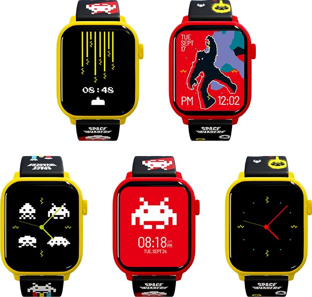 SPACEINVADERS:MyPlayWatch-Yellow