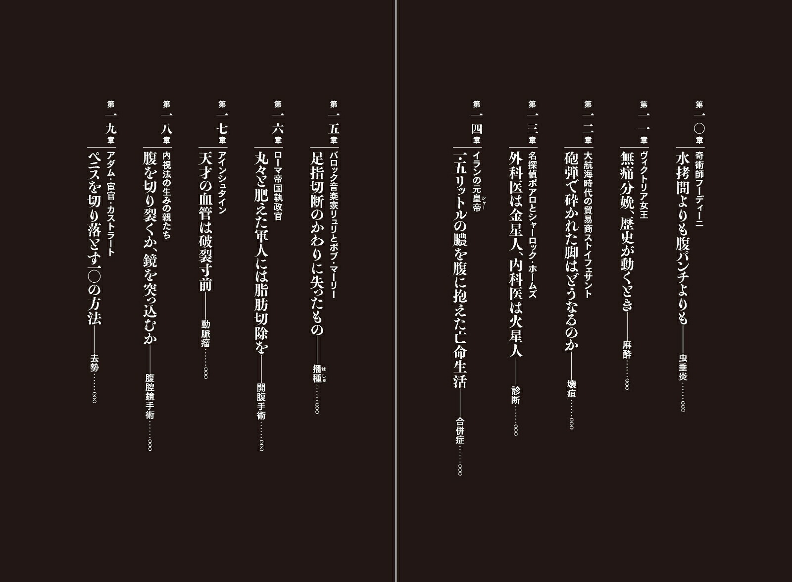 黒衣の外科医たち恐ろしくも驚異的な手術の歴史[アーノルド・ファン・デ・ラール]
