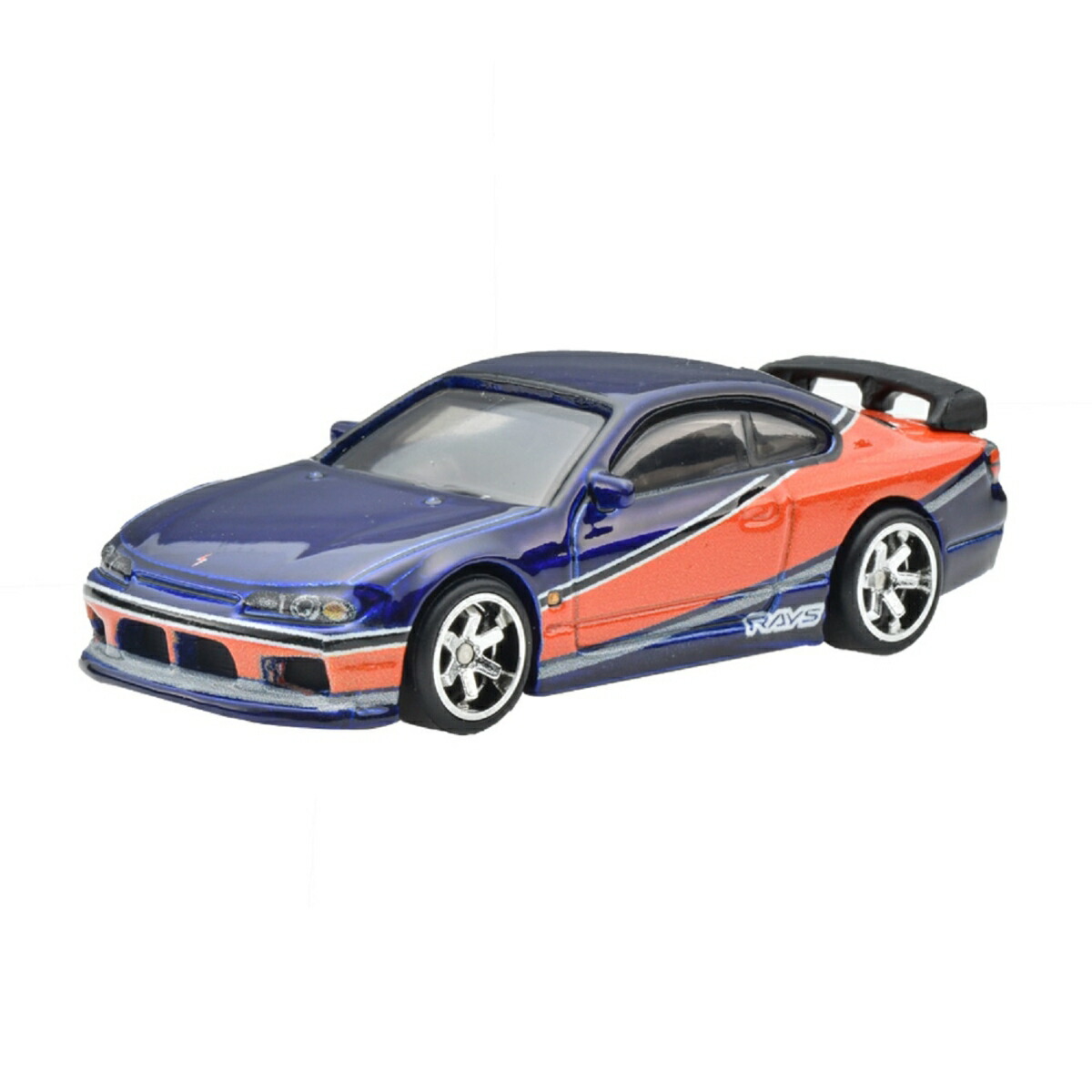 ホットウィール(HotWheels)ワイルド・スピード-日産シルビア(S15)乗り物おもちゃミニカー3歳からブルーHYP73