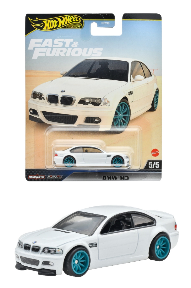 ホットウィール(Hot Wheels) 　ワイルド・スピード - BMW M3 乗り物おもちゃ ミニカー 3歳から ホワイト HYP70