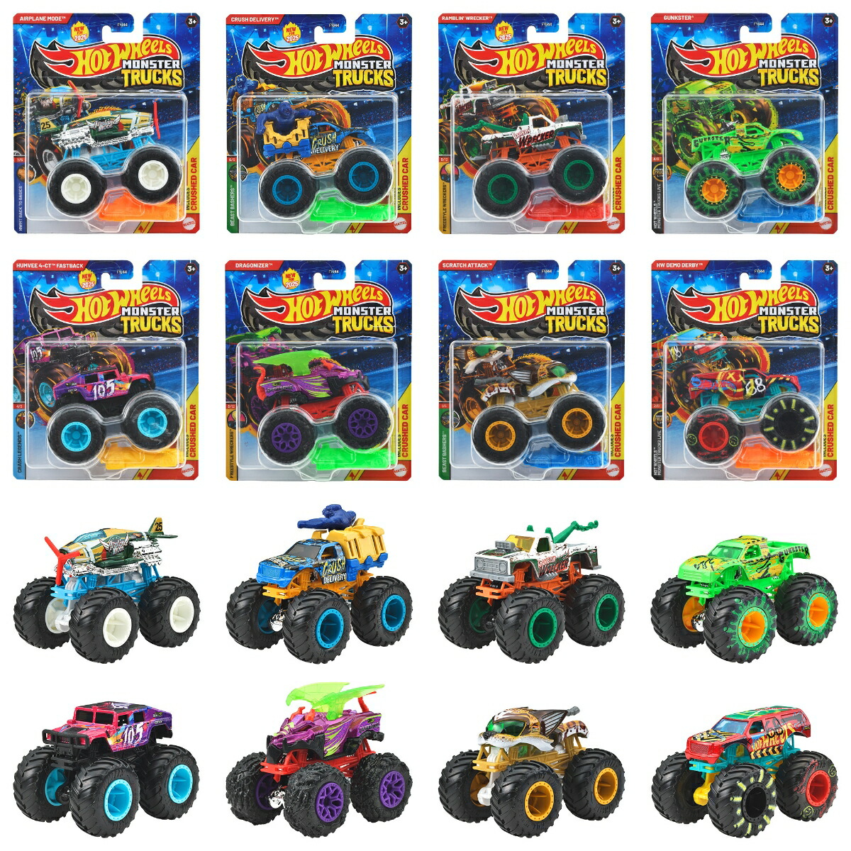 ۥåȥ(HotWheels)󥹥ȥå1:64Ⱦʪߥ˥8BOX3Фޥ983G-FYJ44