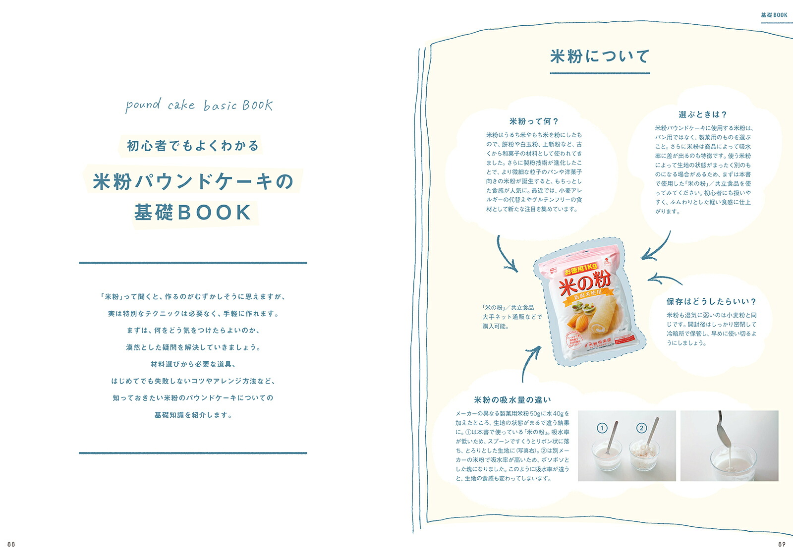 はじめてでもおいしく作れる　米粉のパウンドケーキ 小麦粉、乳製品、卵を使わないグルテンフリーレシピ50 [ 多森 サクミ ]