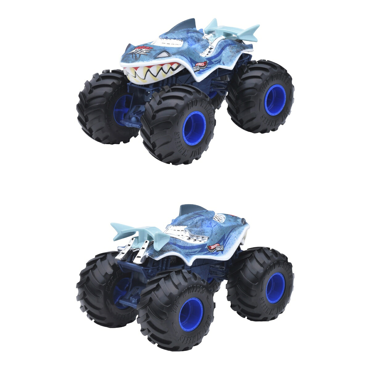 ホットウィール(HotWheels)モンスタートラックビッグサイズアソート乗り物おもちゃ1:24ミニカー4台入りBOX販売3歳からマルチ987K-FYJ83