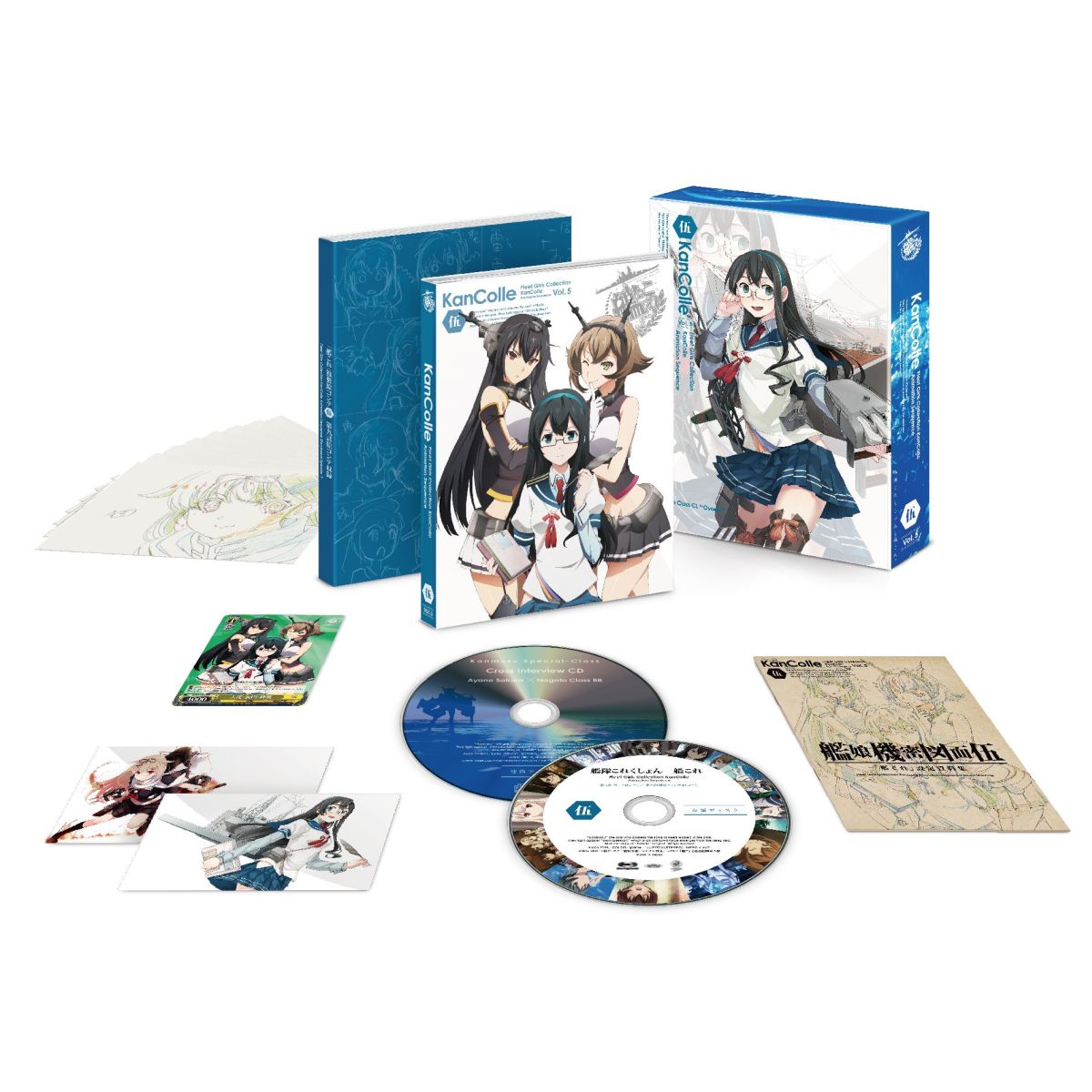 楽天ブックス 艦隊これくしょん 艦これー 第5巻 Blu Ray限定版 Blu Ray 草川啓造 上坂すみれ Dvd