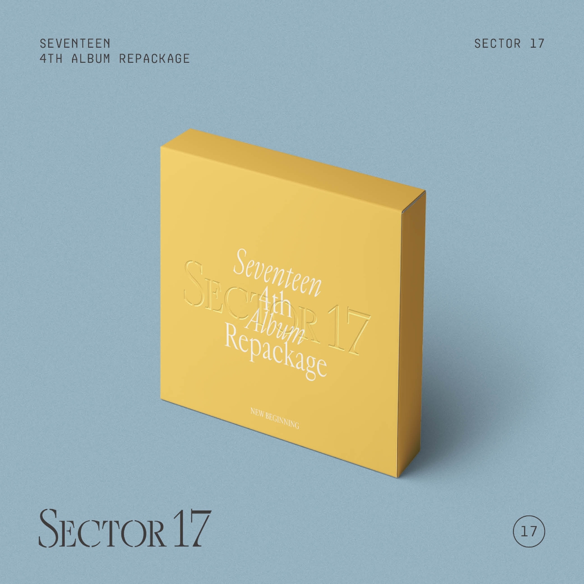 SEVENTEEN 4th Album Repackage ’SECTOR 17’＜NEW BEGINNING＞画像