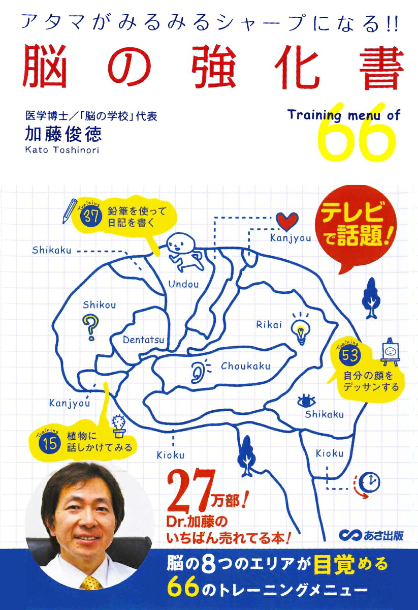 脳の強化書アタマがみるみるシャープになる！！[加藤俊徳]