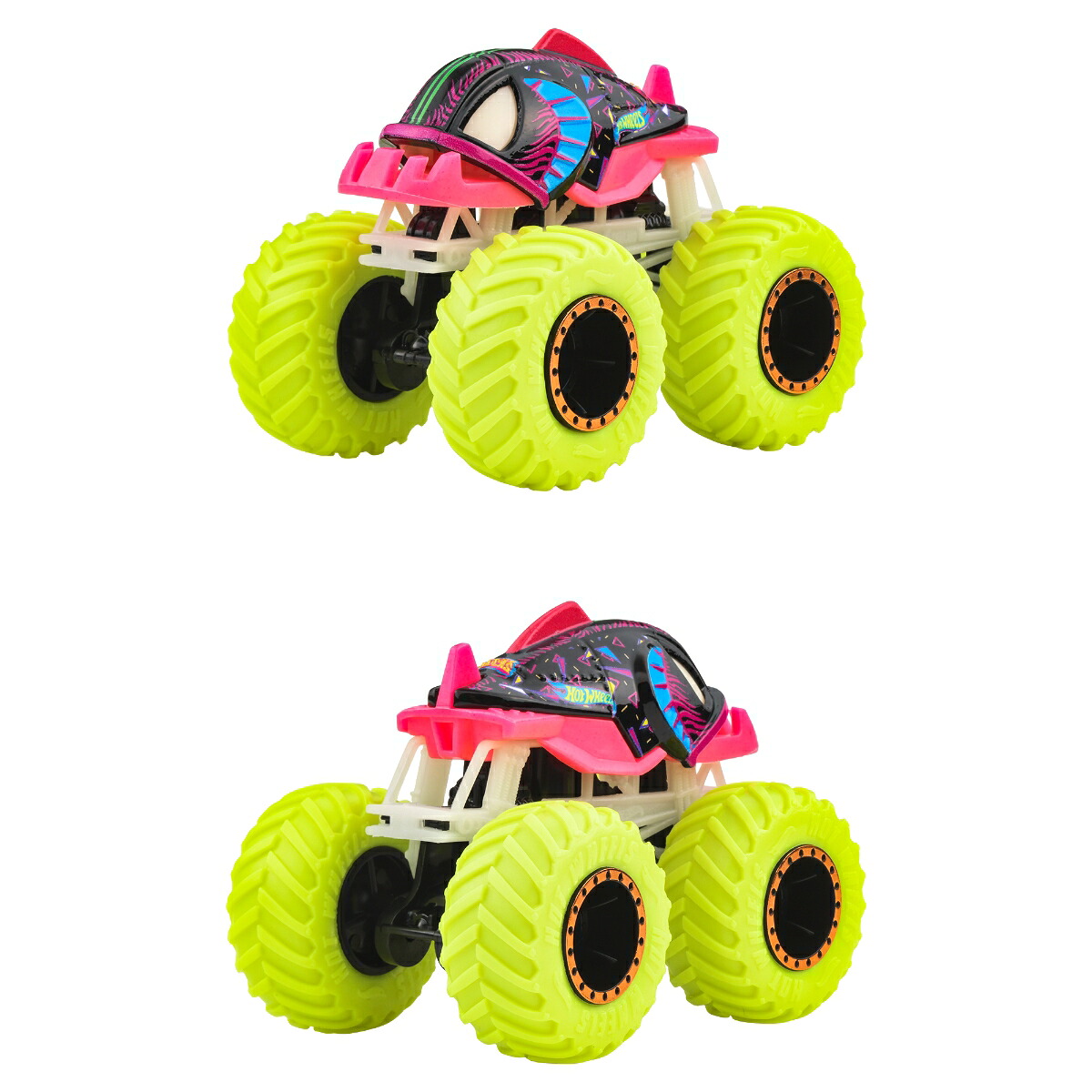 ホットウィール(HotWheels)光る！モンスタートラックアソート乗り物おもちゃミニカー6台入りBOX販売3歳からマルチ986C-JFX08