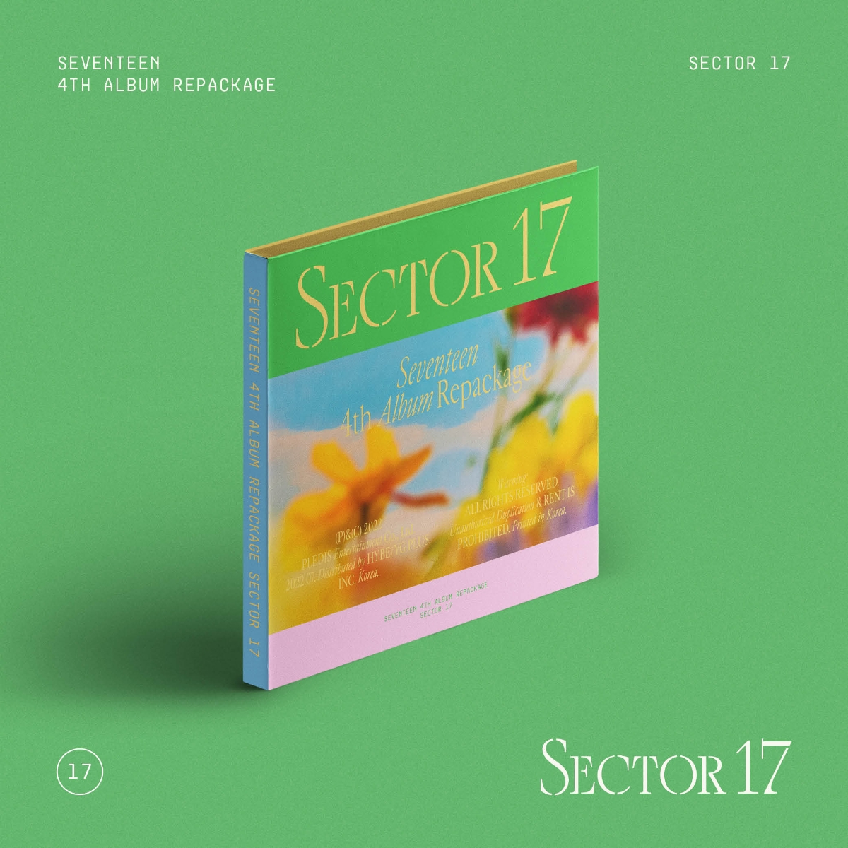 SEVENTEEN 4th Album Repackage 'SECTOR 17'＜COMPACT Ver.＞画像