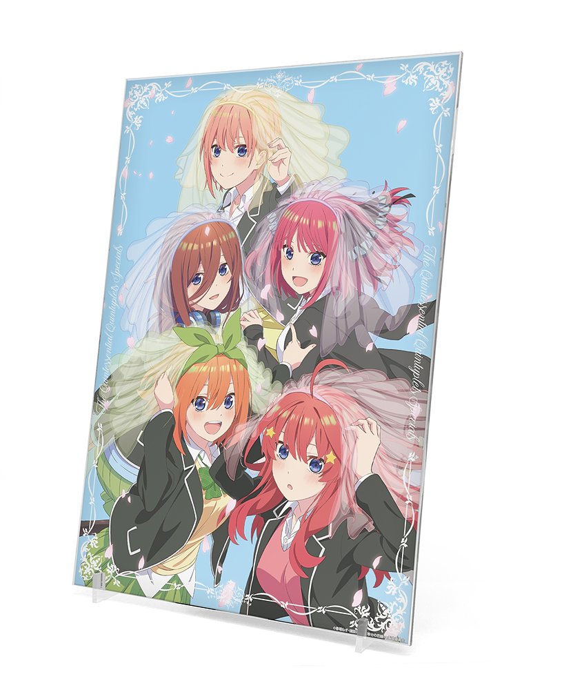 五等分の花嫁∽ 五等分の花嫁 アクリルアートボード画像