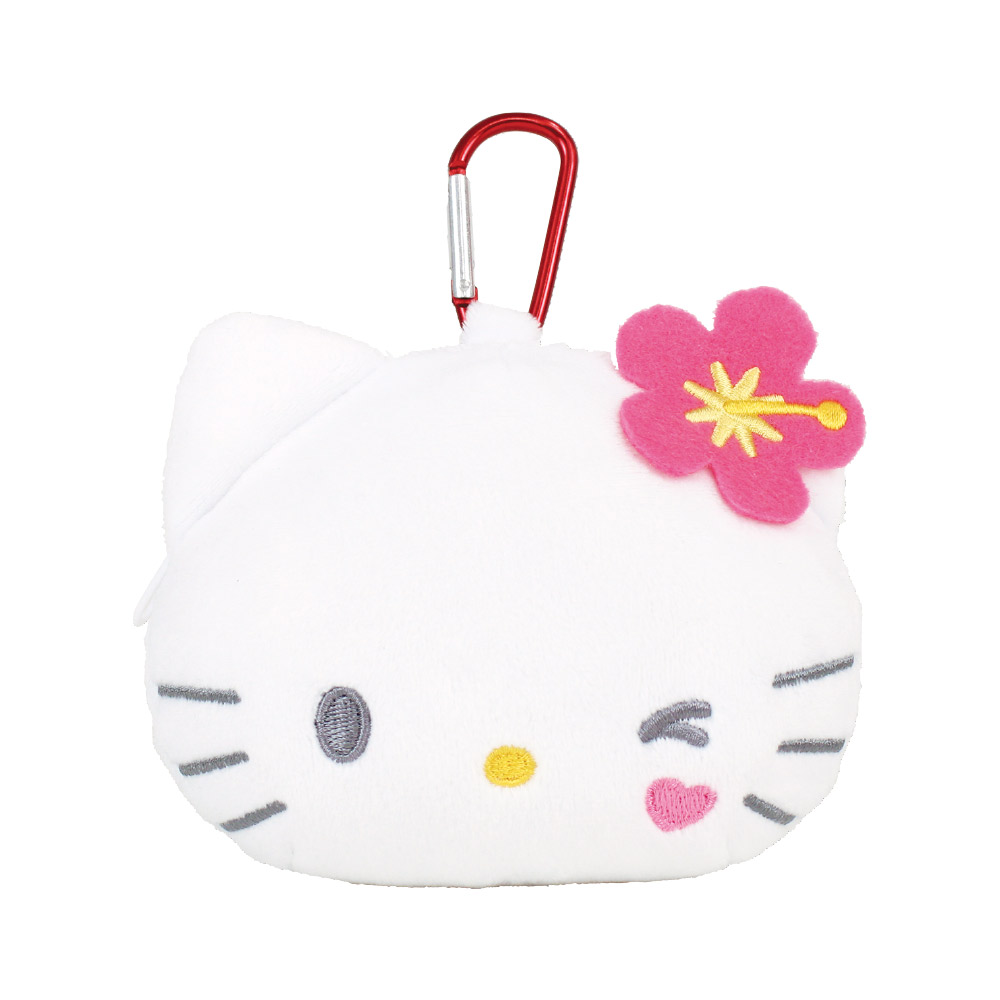 【特希少】ハローキティ　ファスナーマスコット　かぶりんぼ　モカ sanrio ハローキティ マスコットホルダー（ロリータ） ピンク