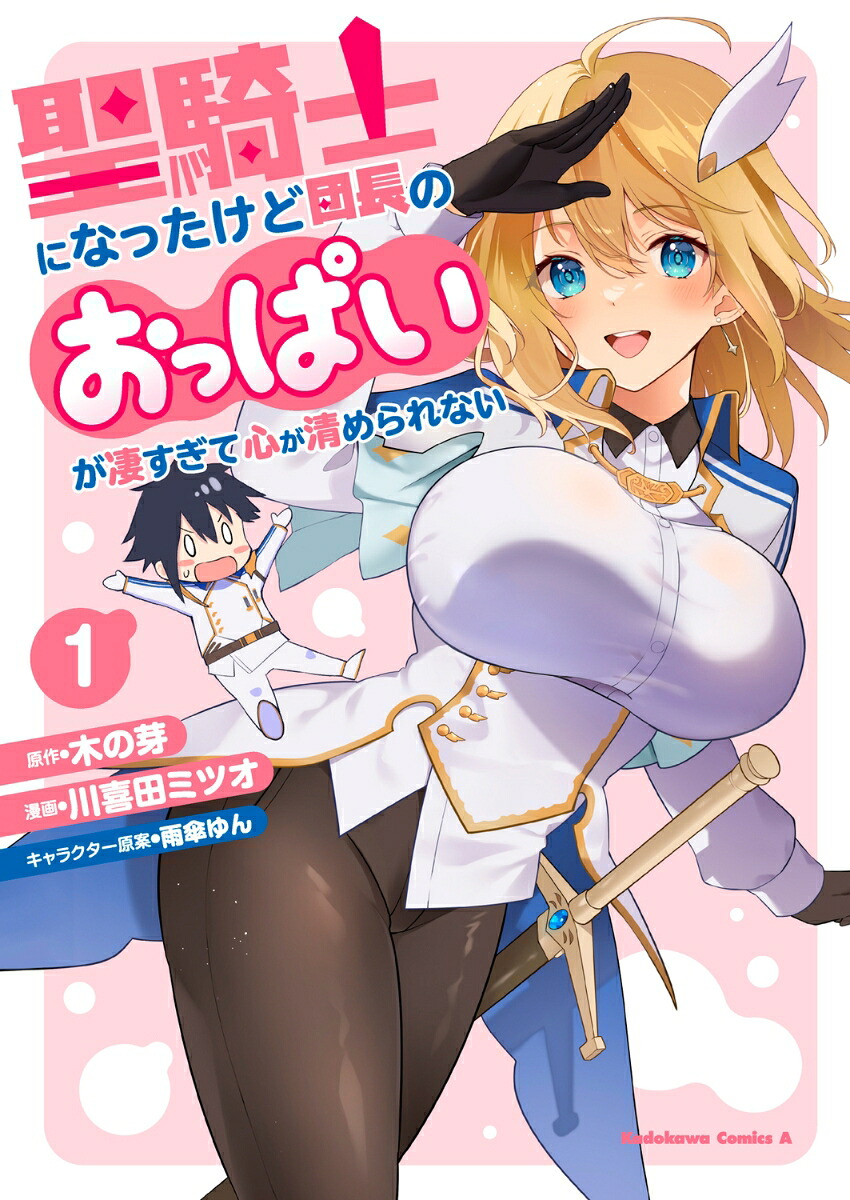 聖騎士になったけど団長のおっぱいが凄すぎて心が清められないの表紙