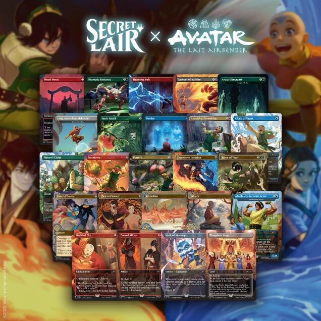 マジック：ザ・ギャザリング Avatar: The Last Airbender Superdrop Avatar State Non-Foil Bundle +【プロモカード特典×1個】【クレジットカード決済限定】画像