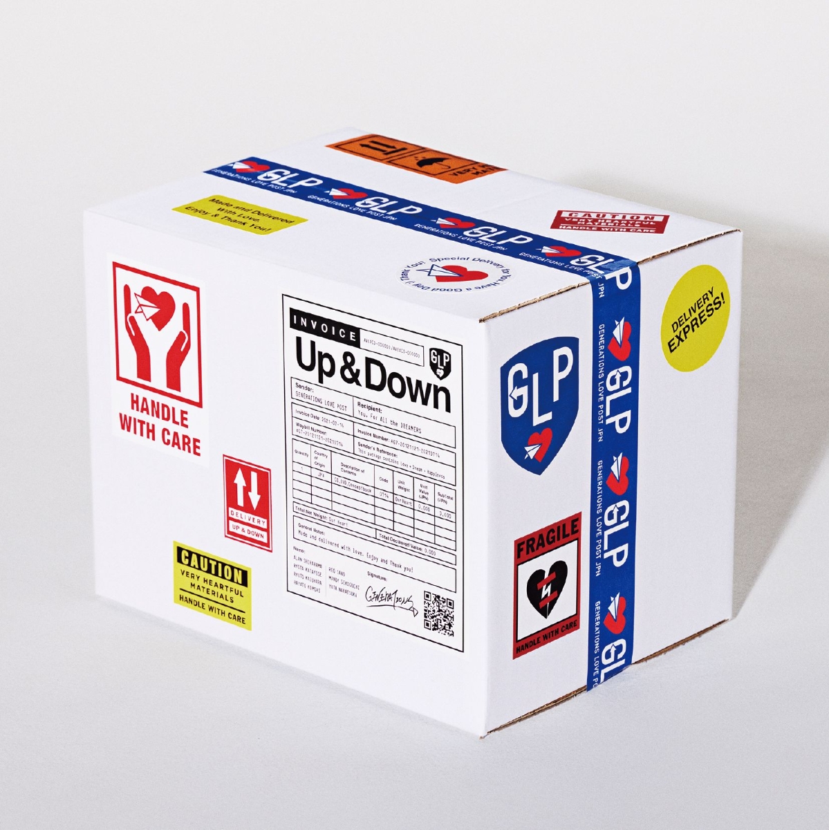 楽天ブックス: Up & Down (通常盤Type-A CD＋Blu-ray) - GENERATIONS