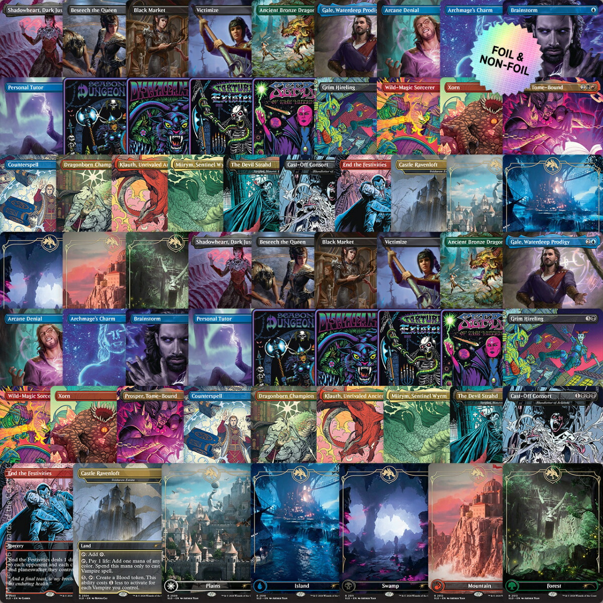 マジック：ザ・ギャザリング Secret Lair Roll for Initiative Superdrop The All Dice Cast Bundle【クレジットカード決済限定】画像