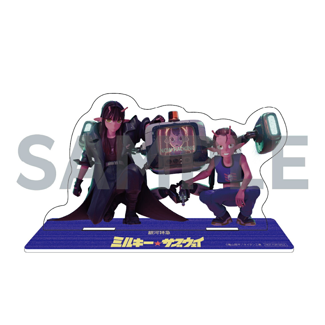【楽天ブックス限定先着特典】銀河特急ミルキー☆サブウェイ(特装限定版)【Blu-ray】(アカネ＆カナタ描き下ろしアクリルスタンド)