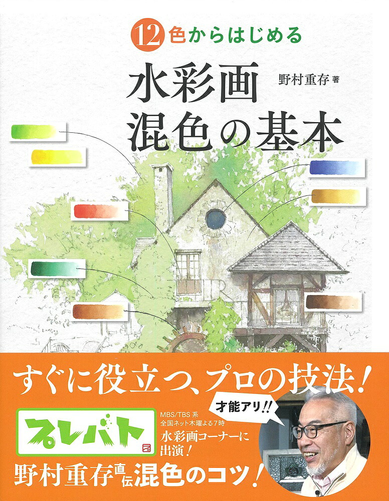 12色からはじめる水彩画混色の基本[野村重存]