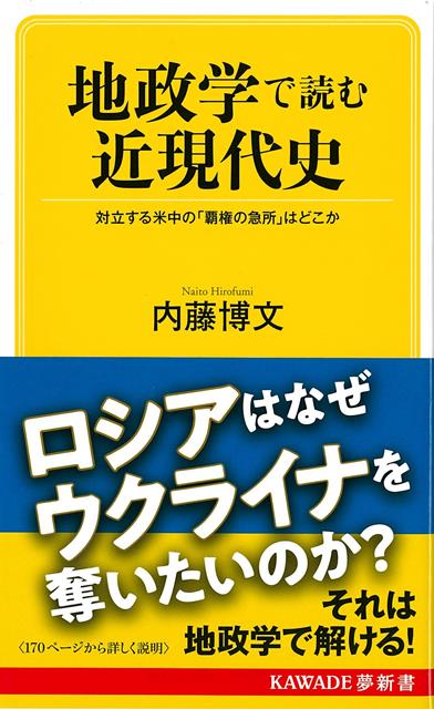 【バーゲン本】地政学で読む近現代史ーKAWADE夢新書画像
