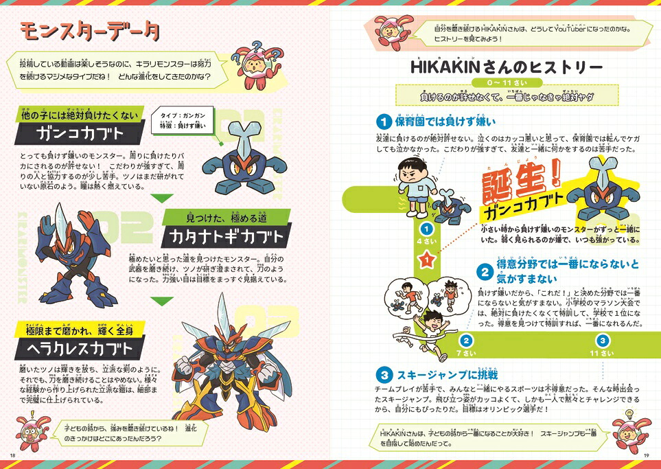 キラリモンスターちょっと変わった偉人伝[小川凜一]