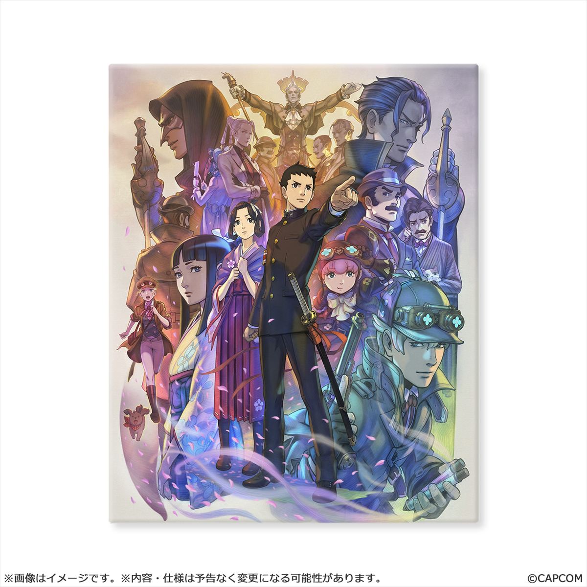 大逆転裁判2 -成歩堂龍ノ介の覺悟ー メインビジュアル キャラファインボード画像