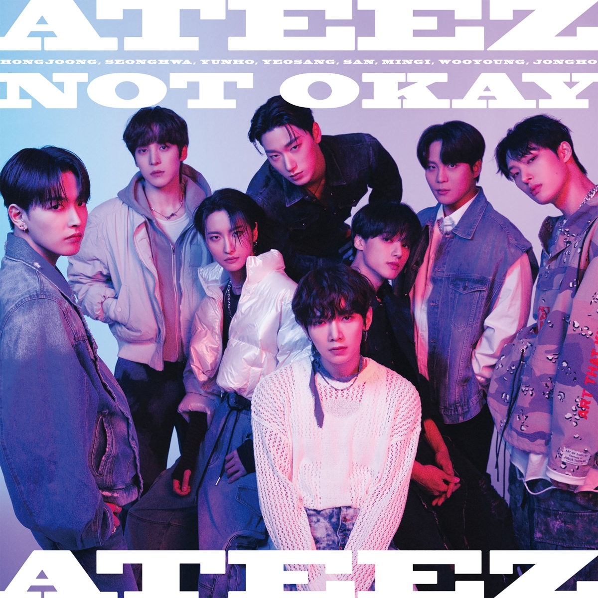 ATEEZ 「NOT OKAY」 ソンファ タワレコ 渋谷限定 ラキロト - K-POP・アジア