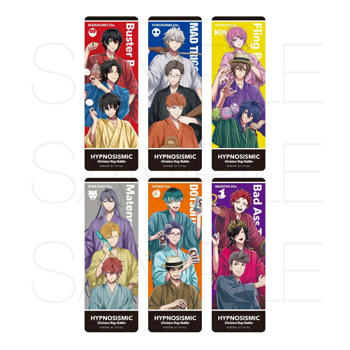 【楽天ブックス限定配送BOX】【楽天ブックス限定グッズ+楽天ブックス限定先着特典】映画「ヒプノシスマイク-DivisionRapBattle-」Blu-ray(Deluxe版)【Blu-ray】(一為(Kazui)描き下ろし劇場来場者特典イラスト柄B2布ポスター3種セット+クリアしおり6種セット)