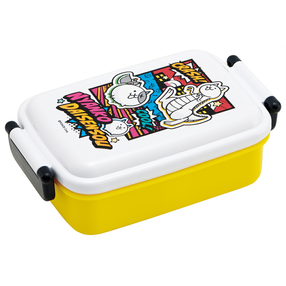 楽天市場】にゃんこ大戦争 26 角型お弁当箱 仕切り付 450ml 食洗機対応